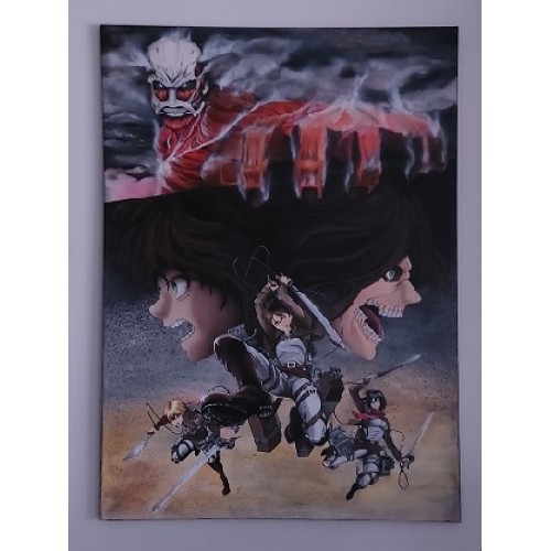 Attack on Titan Canvas Print