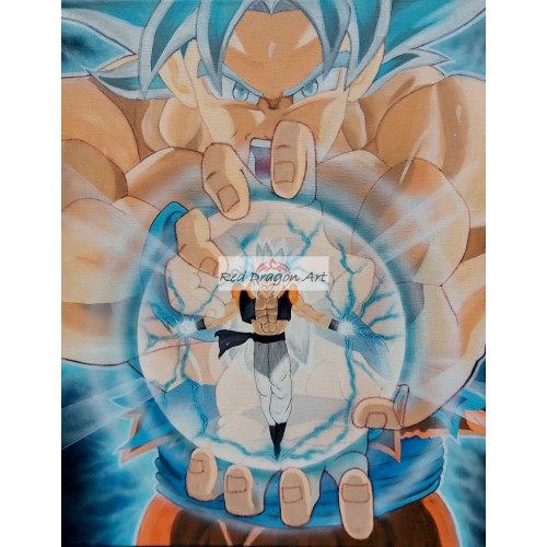 Goku Black Canvas Painting