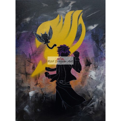 Natsu Dragneel Canvas Print 2