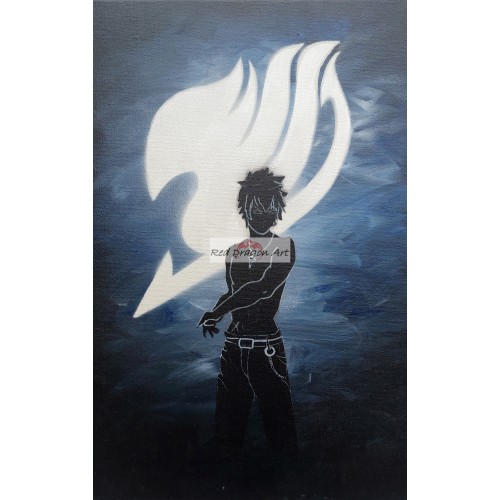 Gray Fullbuster Canvas Print