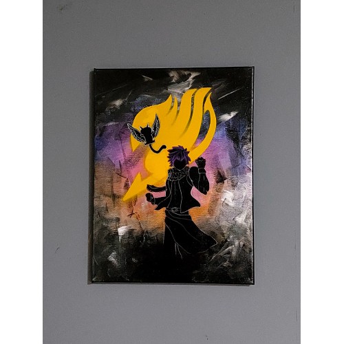 Natsu Dragneel Canvas Painting 2