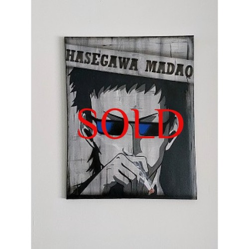 Hasegawa Madao Gintama Canvas Painting