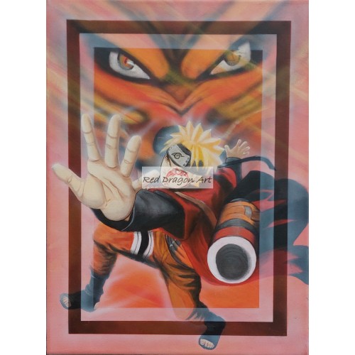 Naruto Kurama Canvas Print