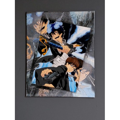 Rin and Yuki Blue Exorcist Canvas Painting