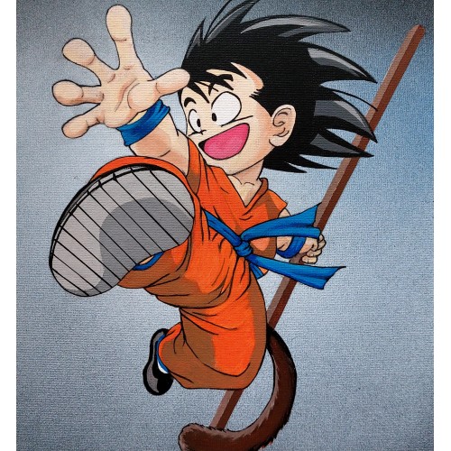 Son Goku Canvas Print 1