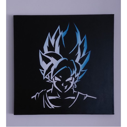 Super Goku Black Canvas Painting