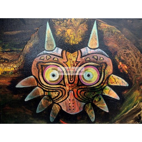 Zelda Majoras Mask Canvas Print